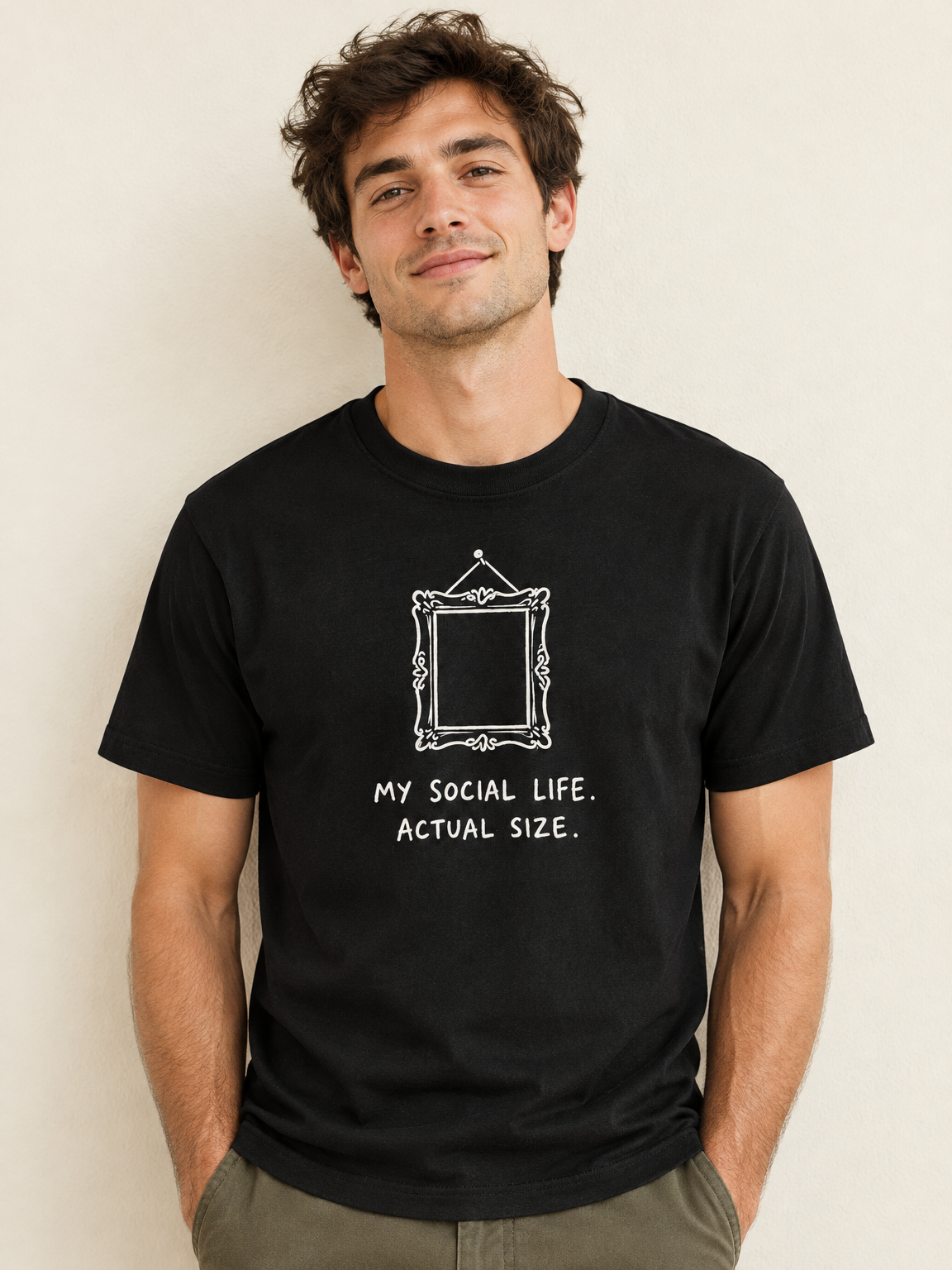 My Social Life. Actual Size. – na modelu